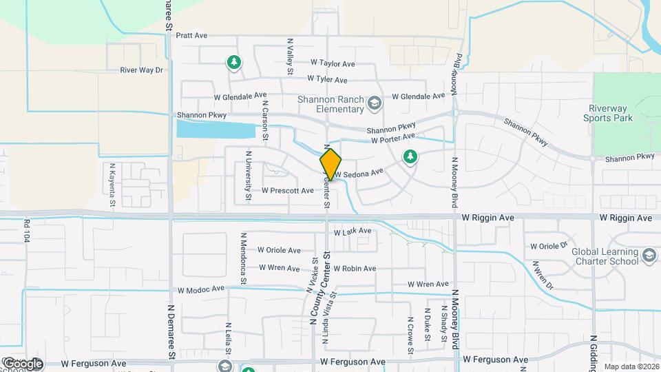 2756 W Prescott Ave Map and Location Details