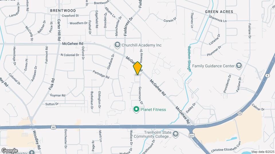 3390 McGehee Rd Map and Location Details