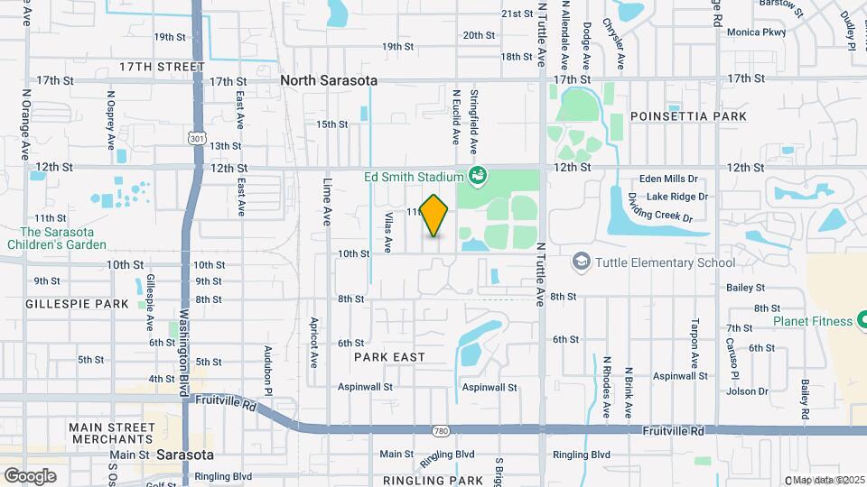 1019 Snead Ave Map and Location Details