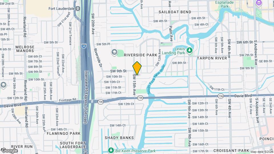 1449 SW 10th St Map and Location Details