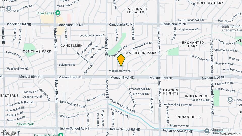 2405 Dorothy St NE Map and Location Details