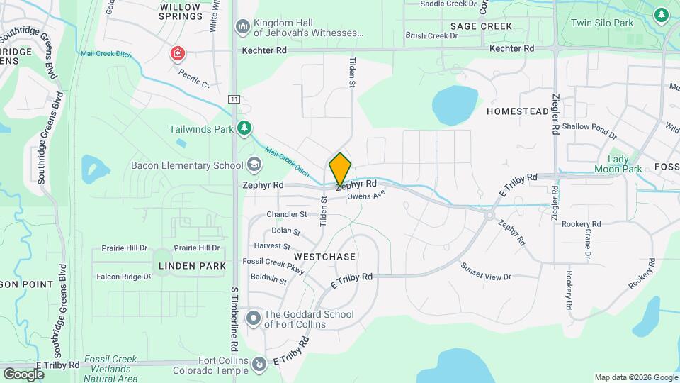 2420 Owens Ave, Unit 101 Mapa y Detalles de la Ubicación