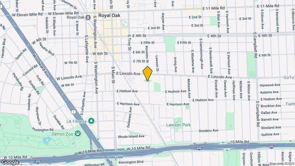 830 Knowles St Map and Location Details