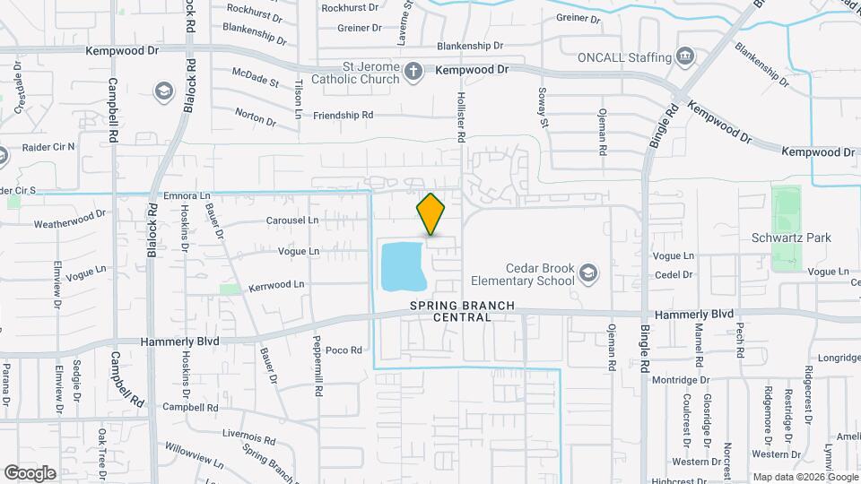 2222 Hilshire Lake Dr Map and Location Details