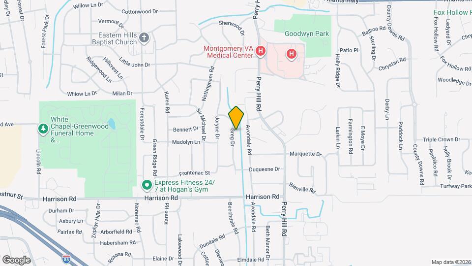 843 Greg Dr Map and Location Details