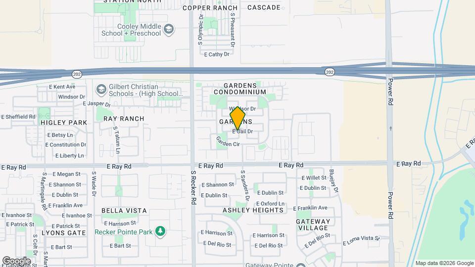 4171 E Gail Dr Map and Location Details