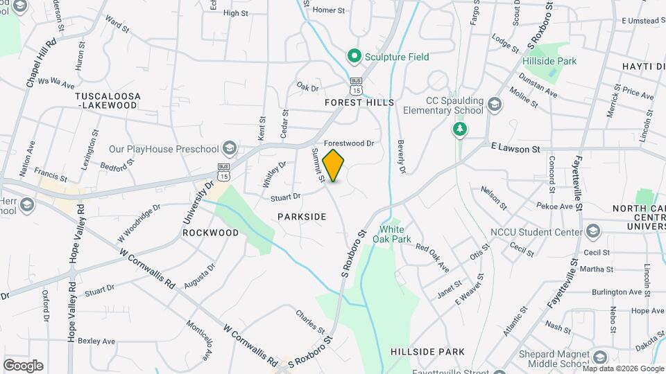 2201 1/2 Summit St Map and Location Details