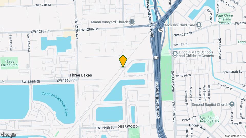 13424 SW 122nd Ave Map and Location Details