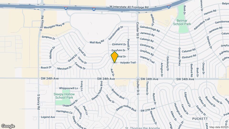 3303 Ault Dr Map and Location Details