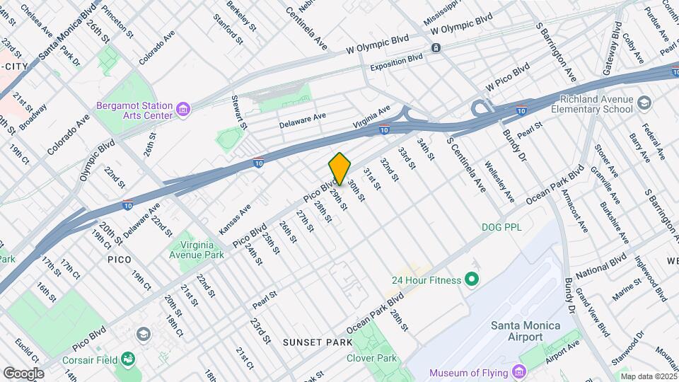 2247 29th Street Map and Location Details