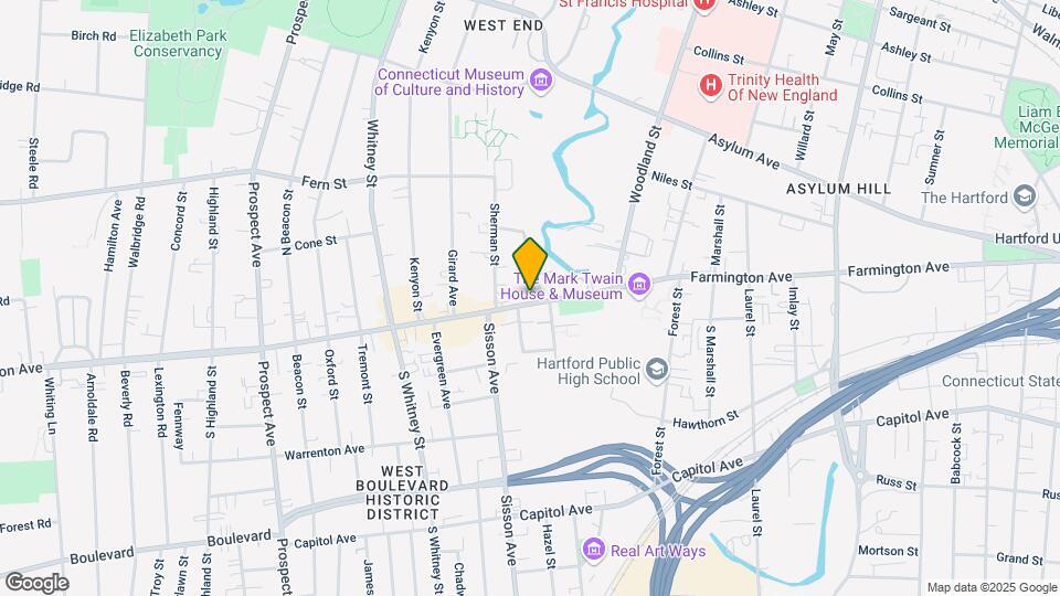 442-444 Farmington Ave Mapa y Detalles de la Ubicación