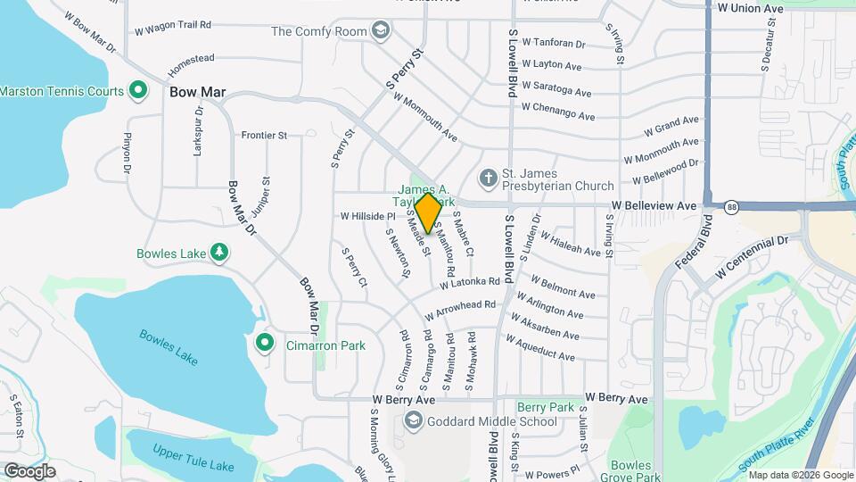 5230 S Meade St Map and Location Details
