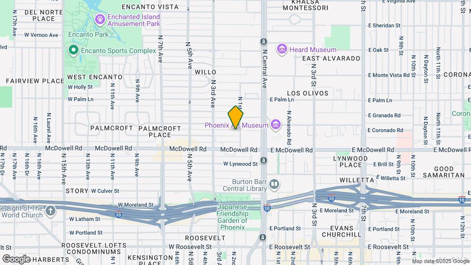 108 W Almeria Rd Map and Location Details