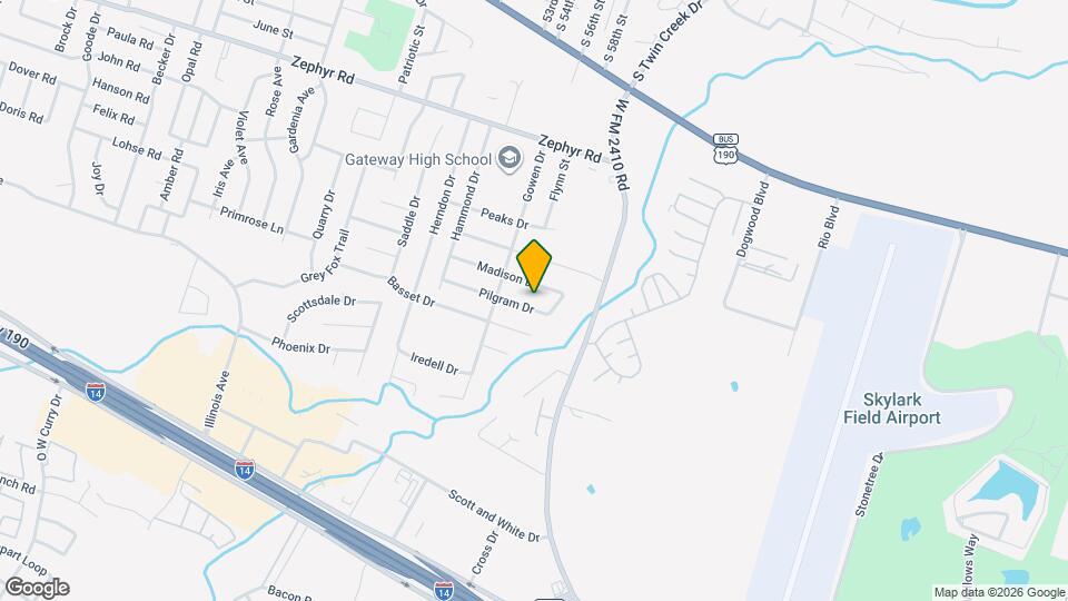 4001 Pilgram Dr Map and Location Details