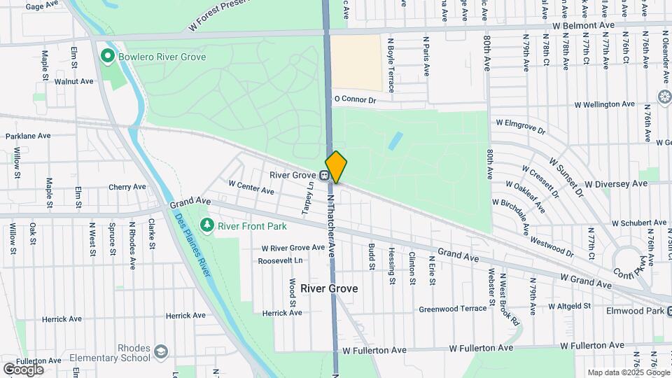 2801 N Thatcher Ave Map and Location Details
