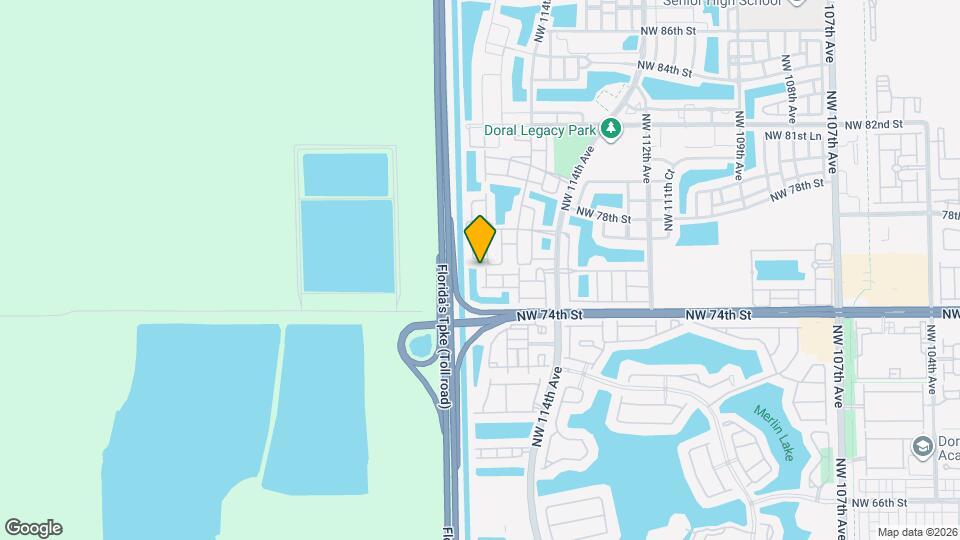 7560 NW 116th Ave Mapa y Detalles de la Ubicación