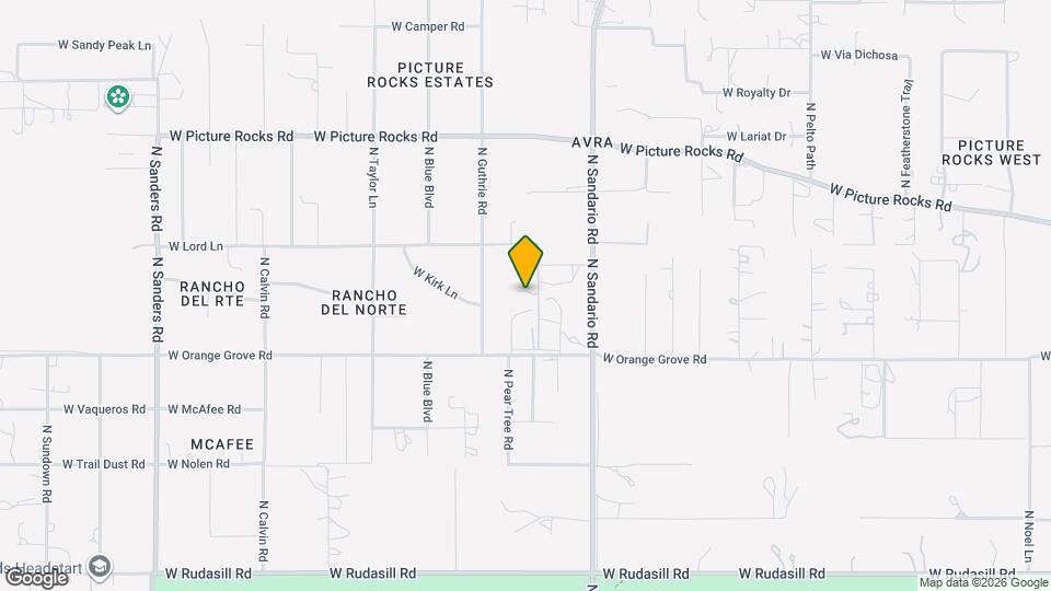 6525 N Brushtail Ln Map and Location Details