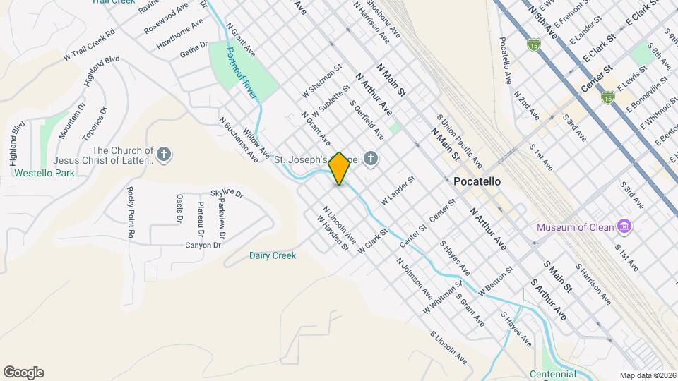 457 N Johnson Ave Map and Location Details