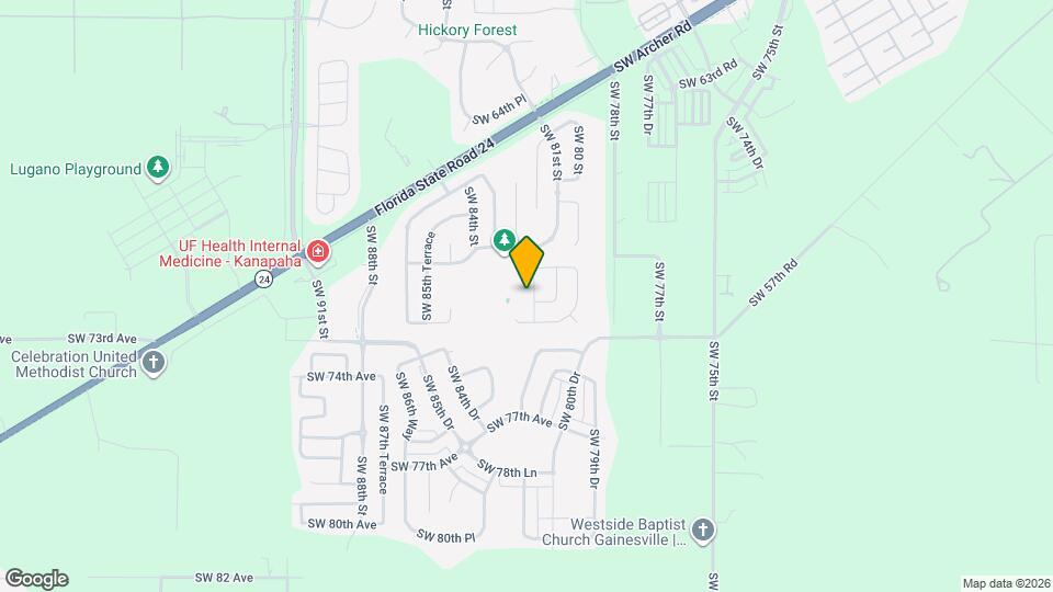 7136 SW 81st Dr Map and Location Details