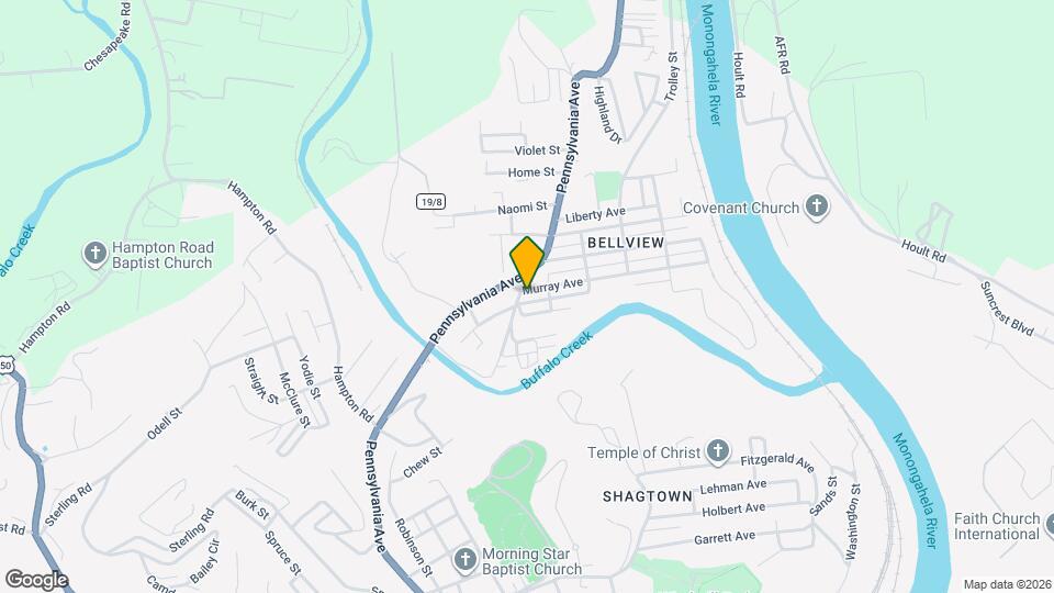 25 Murray Ave Mapa y Detalles de la Ubicación