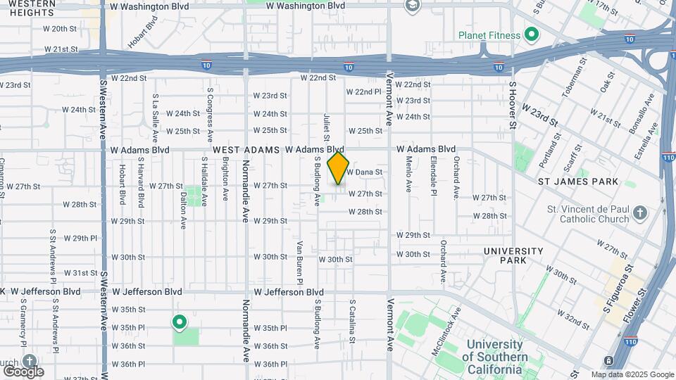 1505 W 27th St Map and Location Details