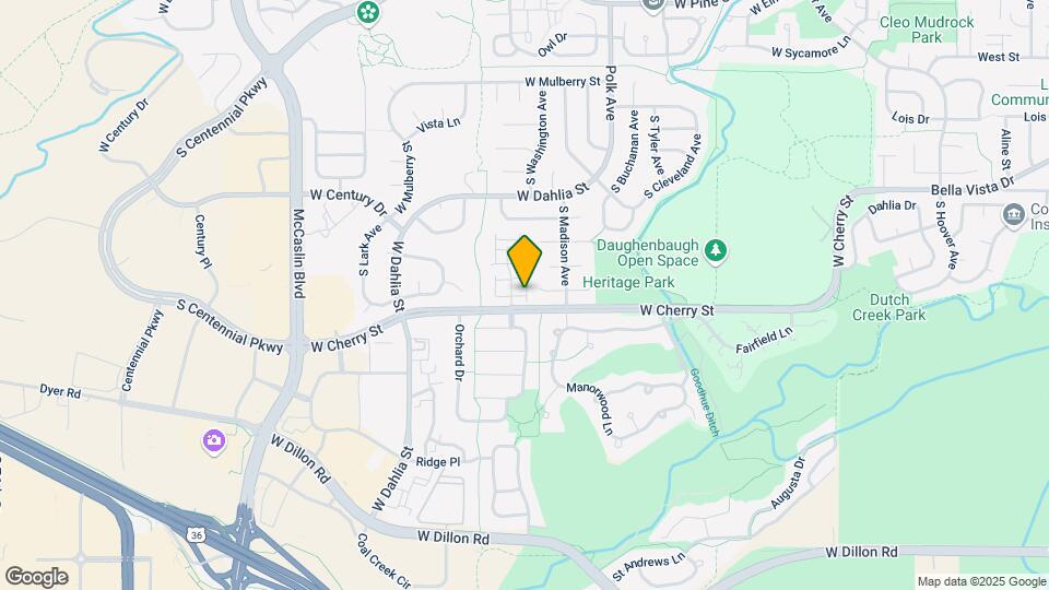392 S Taft Ct Map and Location Details