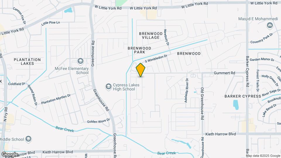 5839 S Brenwood Dr Map and Location Details