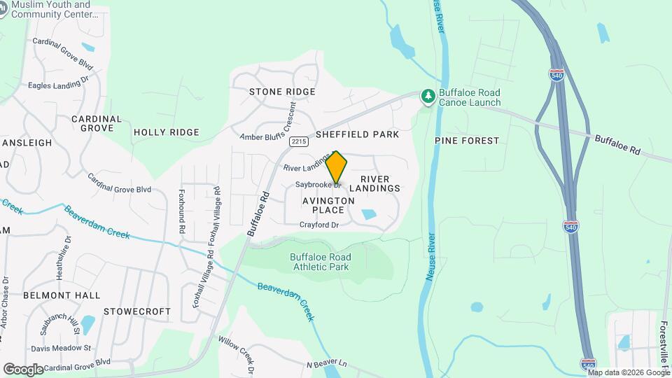 6220 Saybrooke Dr Map and Location Details