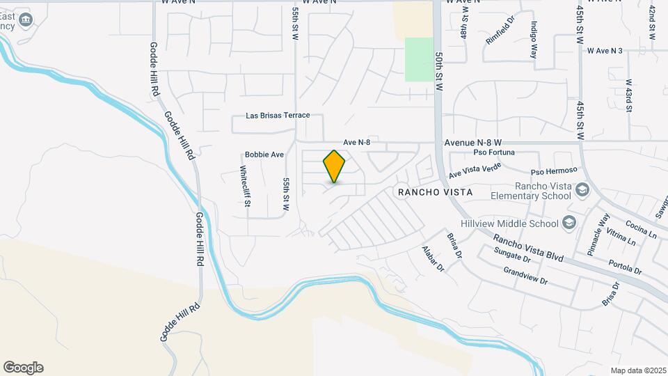 Ponderosa Vista Mobile Home Park Map and Location Details