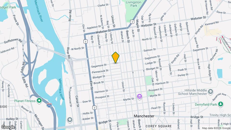 89 Sagamore St, Unit #2 Mapa y Detalles de la Ubicación