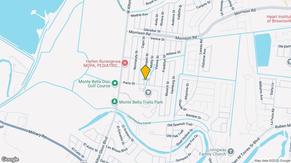 2803 Pompeii St Map and Location Details