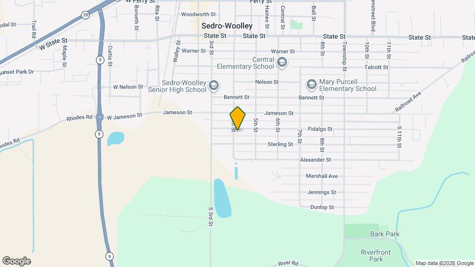 1511 4th St Map and Location Details