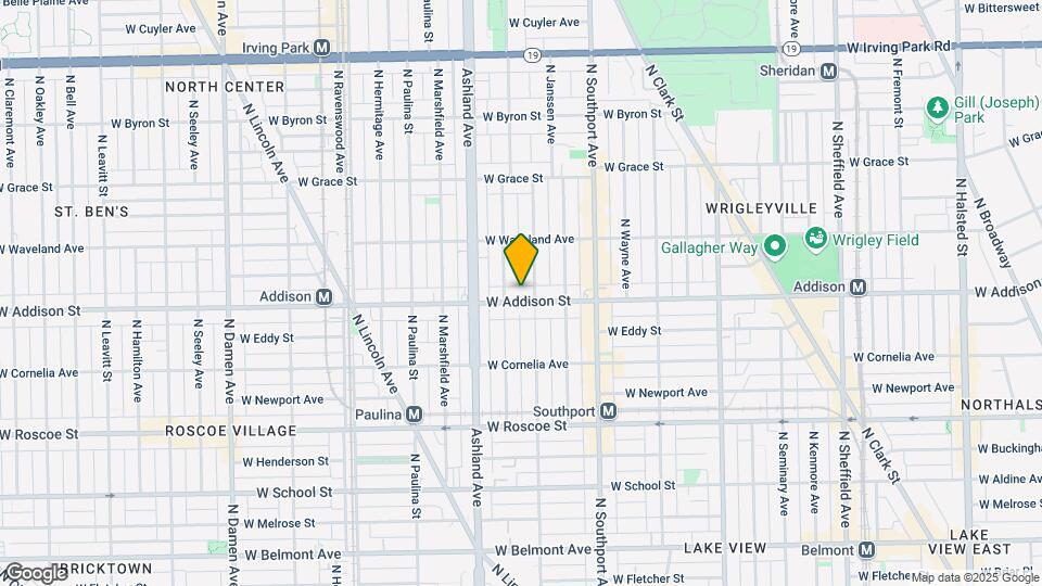 1510 W Addison St Map and Location Details