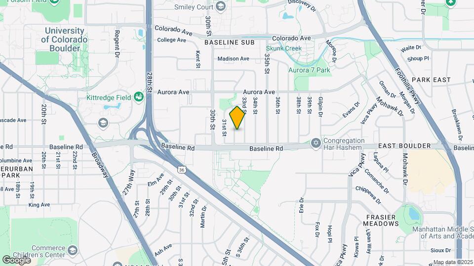 730 32nd St Map and Location Details