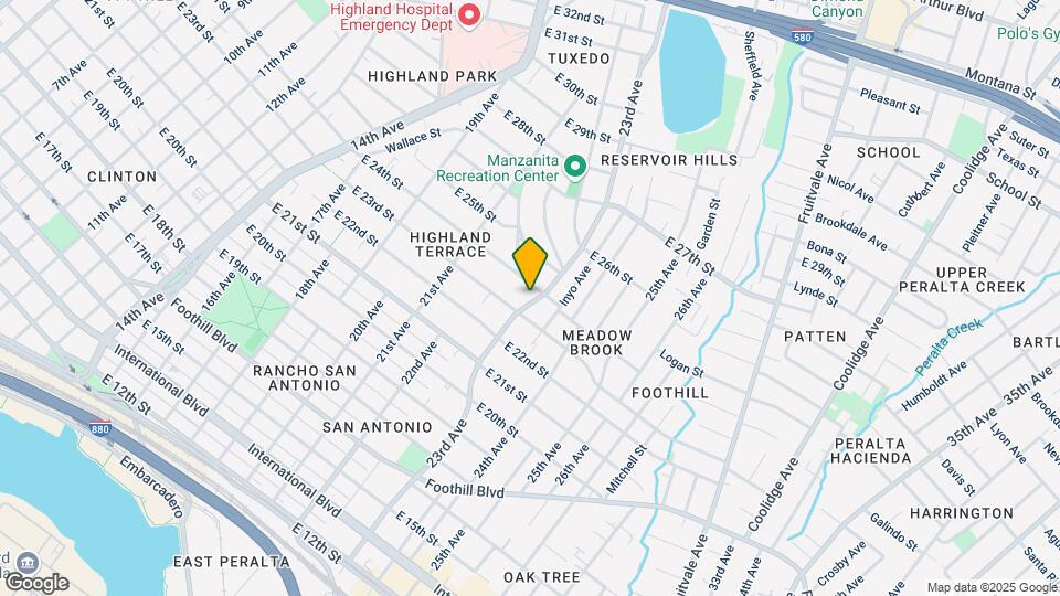 2329 23rd Ave Mapa y Detalles de la Ubicación
