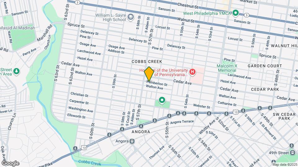 5636 Pemberton St Map and Location Details
