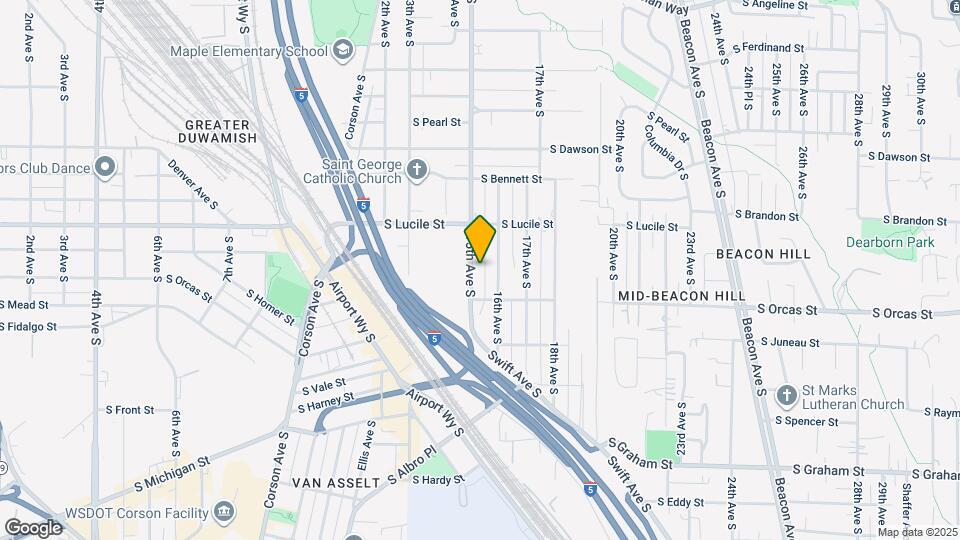 5544 15th Ave S Map and Location Details