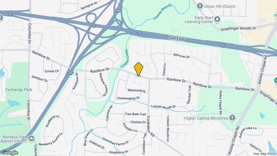 3793 Rainbow Dr Map and Location Details