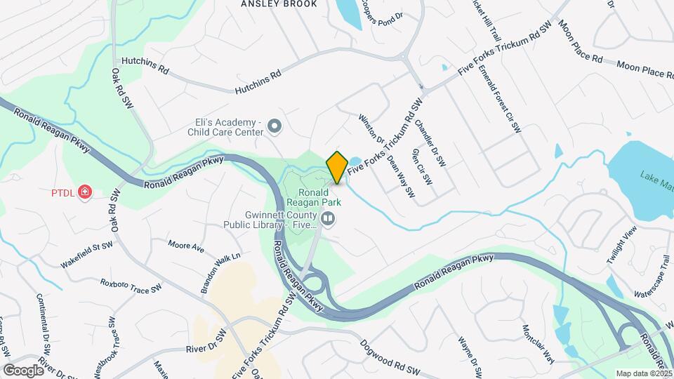 2728 Five Forks Trickum Rd SW Map and Location Details