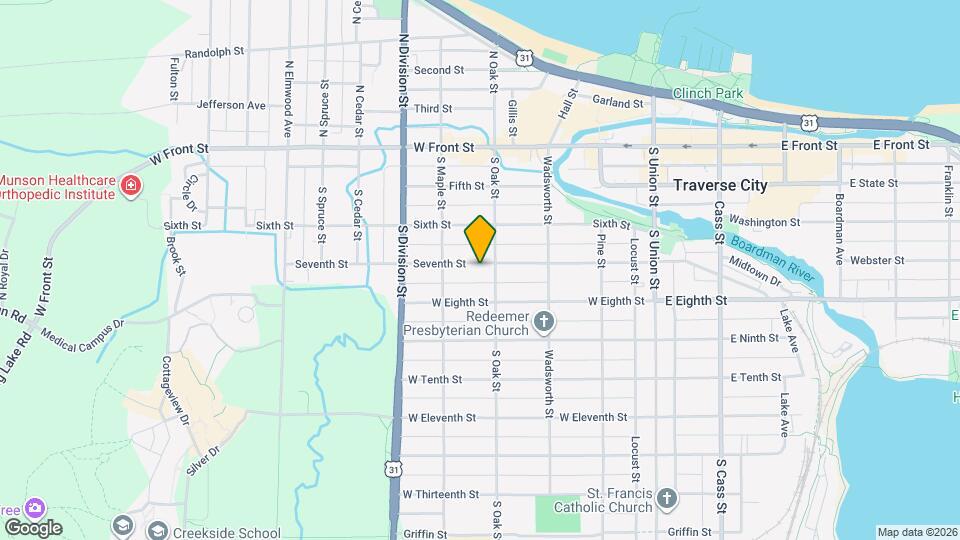 517 W Seventh St Mapa y Detalles de la Ubicación