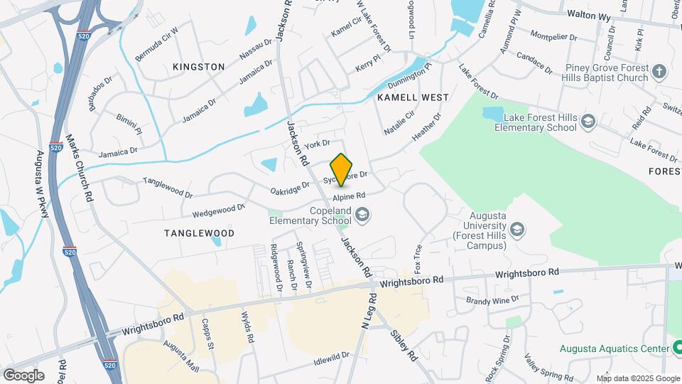 3219 Alpine Rd Map and Location Details