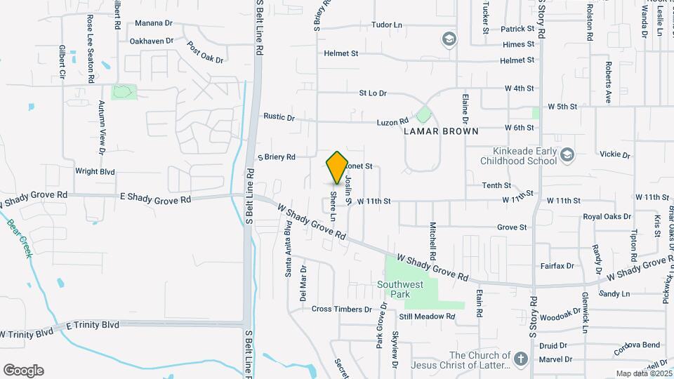 1004 Shere Ln Map and Location Details