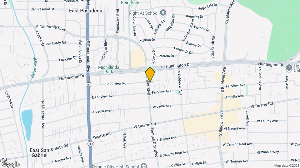 842 Sunset Blvd Map and Location Details