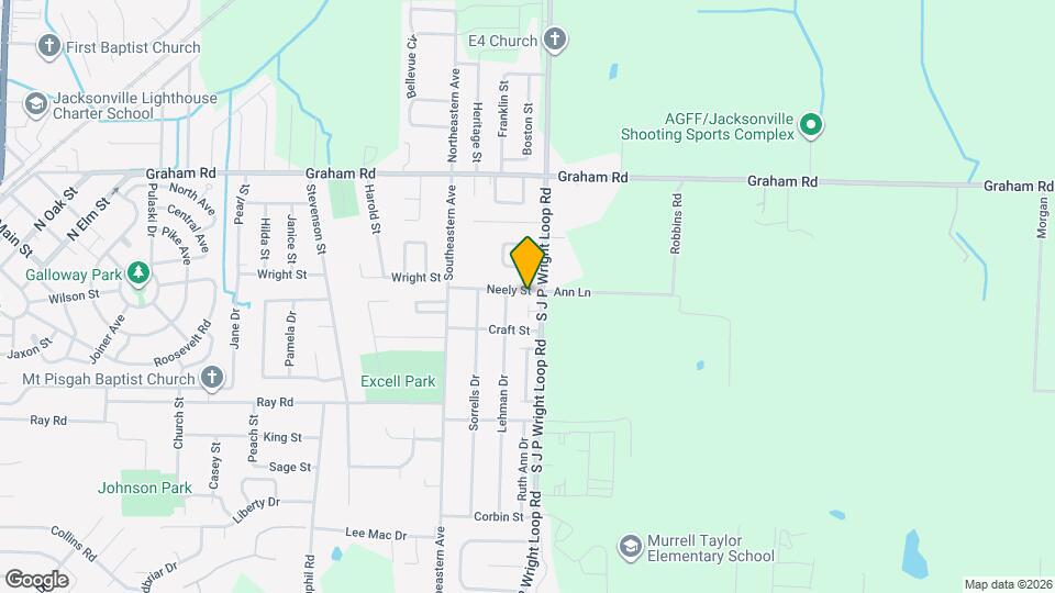 1811 Neely St Map and Location Details