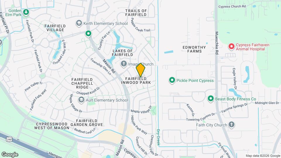 20334 Willow Trace Dr Map and Location Details