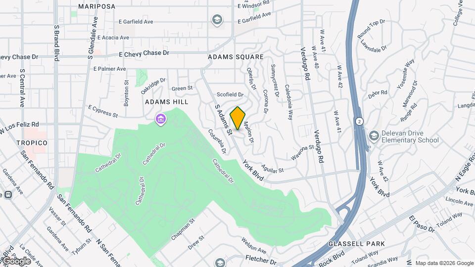 1505 Stanford Dr Map and Location Details
