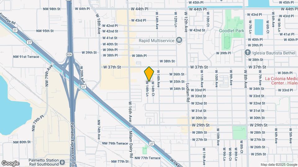 3469 W 14th Ln Map and Location Details