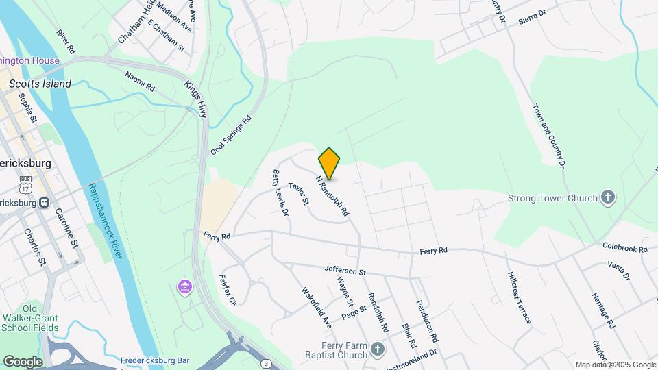 227 N Randolph Rd Map and Location Details