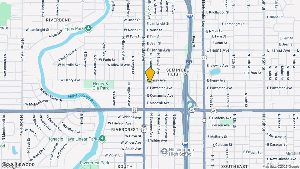 5706 N Suwanee Ave Mapa y Detalles de la Ubicación