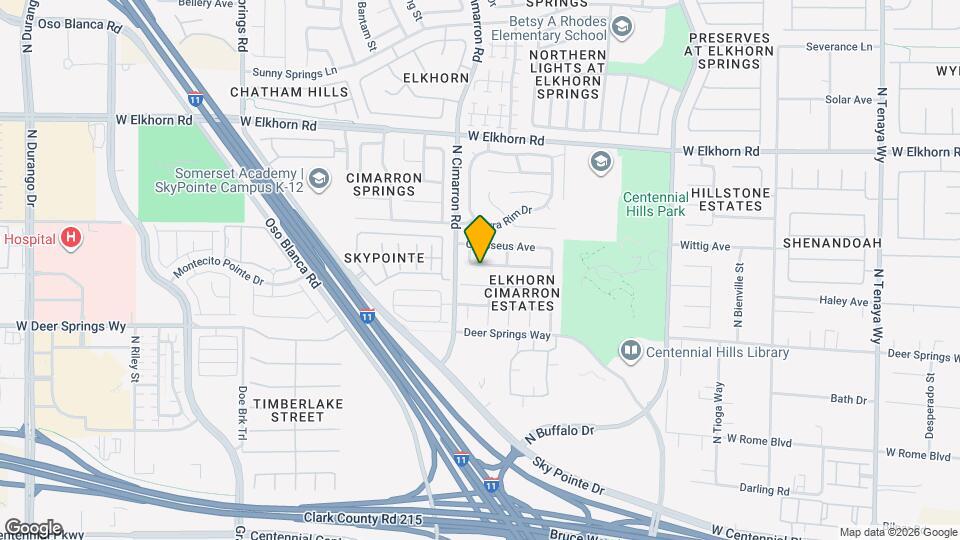 7925 Olympus Ave Map and Location Details